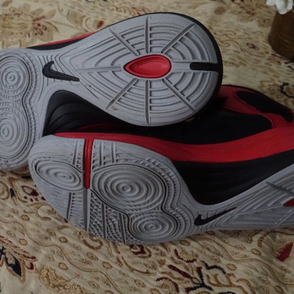 MEN'S NIKE PRIME HYPE DF Black Red White sz 8 EUC - Picture 7 of 8